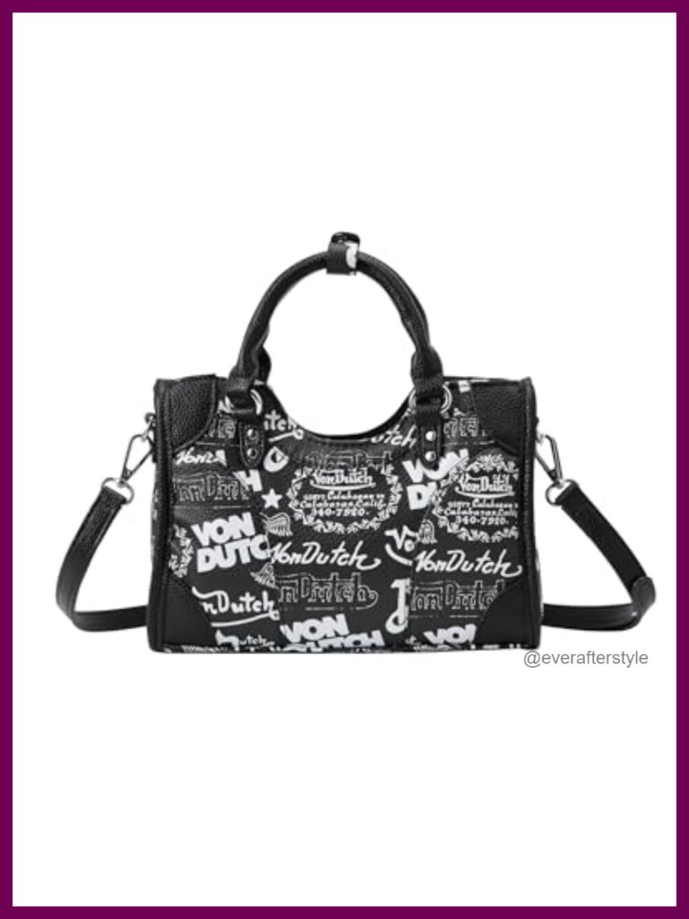 Mini County Bag Crossbody Satchel Y2K Punk Graffiti